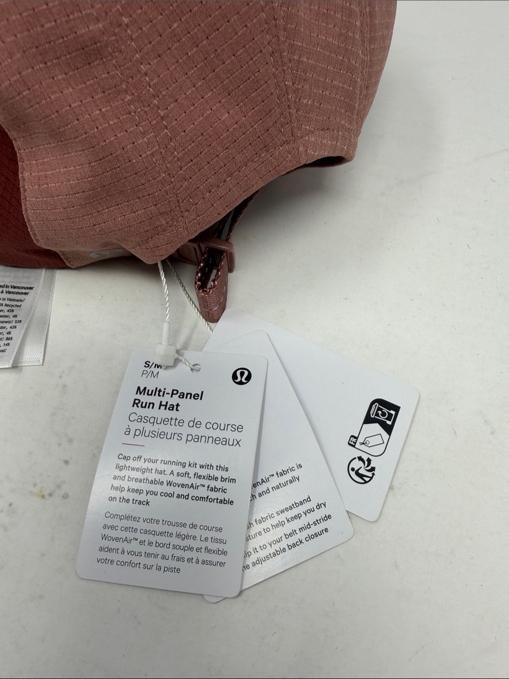 Lululemon Multi-panel Run Hat in S/M - Picture 3 of 5
